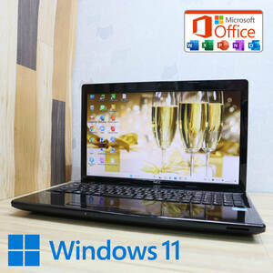 ★美品 高性能3世代i3！500GB★VK24L Core i3-3110M Webカメラ Win11 MS Office 中古品 ノートPC★P67956