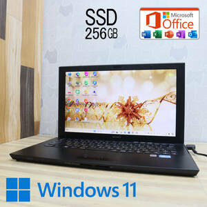 ★美品 高性能3世代i5！新品SSD256GB★SVZ1311AJ Core i5-3210M Webカメラ Win11 MS Office 中古品 ノートPC★P68743