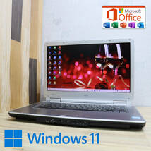 ★美品 高性能3世代i5！320GB★VK26M Core i5-3320M Win11 MS Office 中古品 ノートPC★P68384_画像1