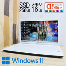 ★中古PC 新品SSD256GB メモリ16GB★A42M Webカメラ Pentium 3558U Win11 Microsoft Office 2019 Home&Business 中古品 ノートPC★P67933_画像1