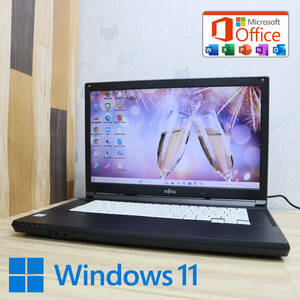 ★中古PC 高性能6世代i3！500GB★A576/P Core i3-6100U Win11 MS Office 中古品 ノートPC★P68715