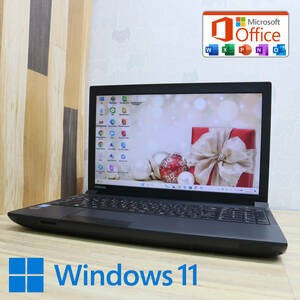 ★美品 高性能4世代i5！320GB★B554/M Core i5-4210M Win11 MS Office 中古品 ノートPC★P68910