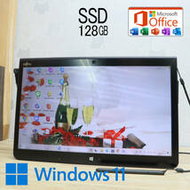 ★中古PC 高性能6世代i5！SSD128GB★Q736/P Core i5-6300U Webカメラ Win11 MS Office 中古品 ノートPC★P66927_画像1