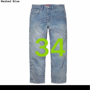 Supreme S Logo Loose Fit Jean 