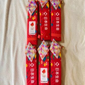 東京2020オリンピック　折り畳みクッションシート　6点セット&涼感タオル1枚