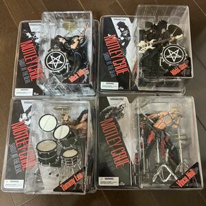 Motley Crue Motley Crue mak fur Len toys figure all 4 kind set SPAWN