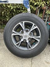 200系ハイエース純正 15インチアルミホイール 15×6J+35 6H/139.7 純正オプション 5本セット 中古品 手渡し可能_画像4