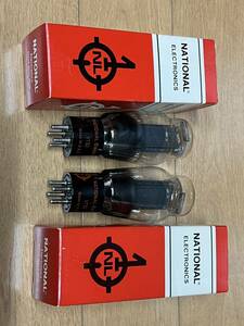 NOS USA NATIONAL ELECTRONICS VT52 pair vacuum tube National electronics VT-52