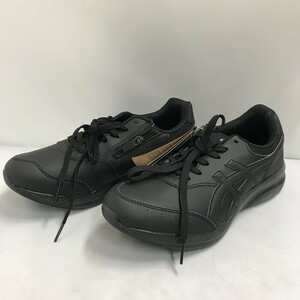 未使用 asics ゲルファンウォーカー メンズ スニーカー 26.0cm 1291A041 ブラック [jgg]