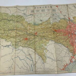 Y0321m【地図】まとめ11枚 東京 明治32年 青梅 東京西北部 東京東南部 八王子 東京東北部 東京西南部 古地図の画像7