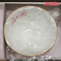 ノリタケ Noritake ボーンチャイナ サロンセット カップ5客＆ソーサー＆大皿 陶磁器 Y6680F/4501 未使用 戸塚店_画像5