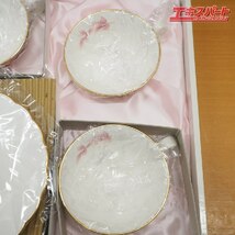 ノリタケ Noritake ボーンチャイナ サロンセット カップ5客＆ソーサー＆大皿 陶磁器 Y6680F/4501 未使用 戸塚店_画像6