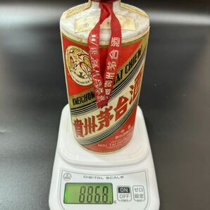 超希少! 未開栓 古酒 中国 陳年茅台酒 貴州茅台酒 マオタイ酒 天女 540ml 55% 総重量886gの画像10