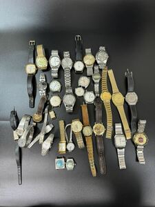 SEIKO/CITIZEN/ RICOH /TECHNOS/TIMEX 他 腕時計 自動巻き 手巻き 35点まとめ　ジャンク品