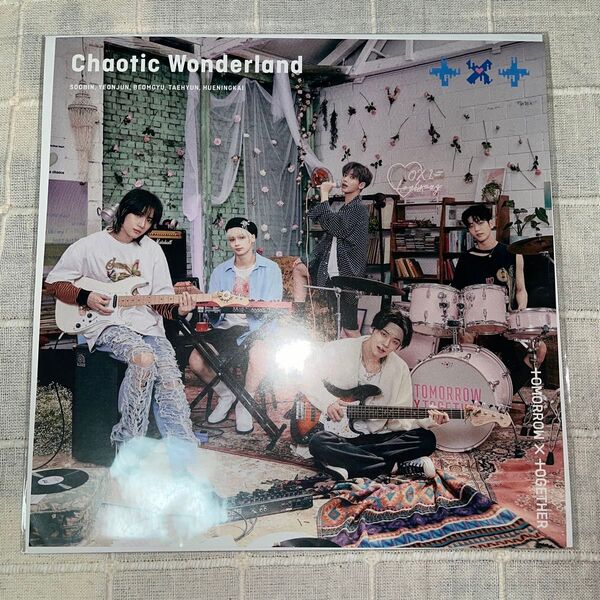 TXT Chaotic Wonderland メガジャケ Tommorow x Together txt Amazon限定版
