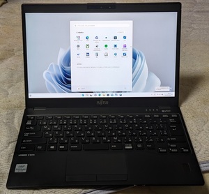 富士通　LIFEBOOK U9310/D 顔認証、指紋認証、パスワード認証。Webカメラ　メモリー12　SSD256　問題無く使用可能です。