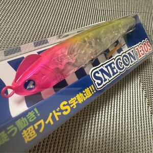 【応募券付き】ブルーブルー　スネコン130S　ピンクチャートクリア