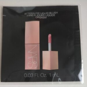 【NARS】アフターグロー リキッドブラッシュ 02799 ORGASM サンプル