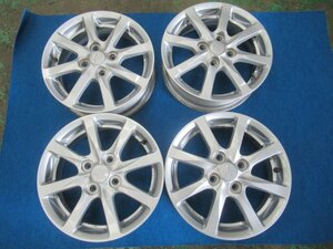 ダイハツ純正 14インチ アルミホイール 14X4.5J +45 PCD100 4H 4穴 中古