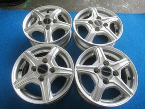 BALMINUM 12インチ アルミホイール 12X4J +42　PCD100 4H 4穴 中古