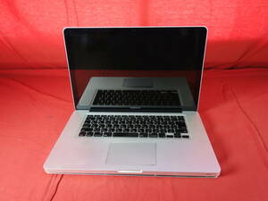 Apple　MacBook Pro (15-inch, Mid2010) A1286 【通電不可】 メモリ/HDDなし　中古 ノートPC 【ジャンク】