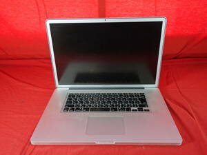 Apple　MacBook Pro (17-inch, Late2011) A1297 【通電不可】 メモリ/HDDなし　中古 ノートPC 【ジャンク】