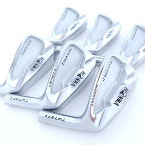 本間 TW737V FORGED アイアン ヘッドのみ 6点セット ホンマ レアHONMA TOUR WORLDの画像2