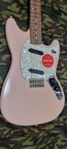 FENDER MEX PLAYER MUSTANG SHELL PINK デッドストック ムスタング