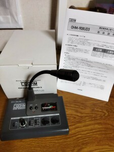 スタンドマイク OHM-908UD3 アドニス AM-708E改良版 卓上マイク