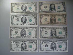 アメリカ　３８ドル分　札　1969年～1988年　AA券含む