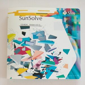 SunSolve ディスクケース 8枚収納 Sun microsystems BD DVD CD 