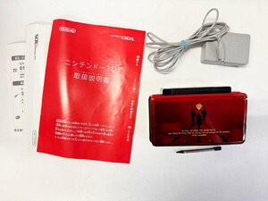 中古品　★　Nintendo/任天堂　★　ＳＤガンダムＧジェネレーション　シャア専用　3DS本体＋充電台＋説明書
