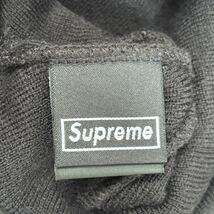 Supreme New Era Cross Box Logo Beanie Black シュプリーム ビーニー ボックスロゴ ニューエラ 黒 フリーサイズ 20FW_画像8