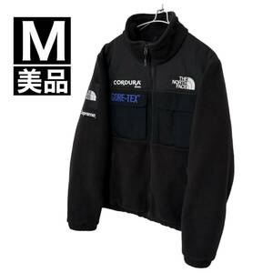 【美品】Supreme The North Face Expedition Fleece Jacket M Black シュプリーム ノースフェイス フリースジャケット ブラック