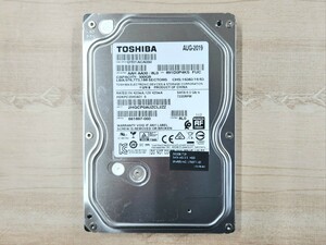 【送料無料】中古HDD 500GB 3.5インチ 東芝 DT01ACA050 AUG-2019 TOSHIBA 動作確認済 健康状態:正常 HDD 内臓HDD 送料無料 3.5インチ25