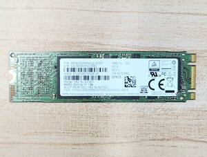 【送料無料】SAMSUNG M.2 SSD 256GB MZNLN256HAJQ-00007 SATA 中古 動作確認済 健康状態:正常 M.2_256GB_1