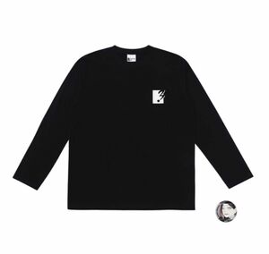 ハイキュー!!（株）Bouncing Ball　ロングTシャツ　孤爪研磨サイズ（Lサイズ相当）　特製缶バッジ1個付き