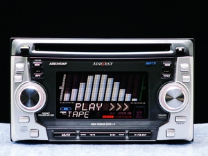 カーオーディオ アゼスト ADB345MP CD-R/MP3/AUX/カセット対応 管理記号11g8 送料無料 送料込み 早い者勝ち