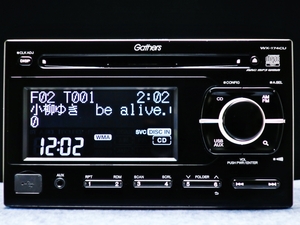 ホンダ純正 カーオーディオ ギャザーズ WX-174CU CD-R/MP3/WMA/AAC/AUX/USB対応 管理記号20g7 送料無料 送料込み 早い者勝ち