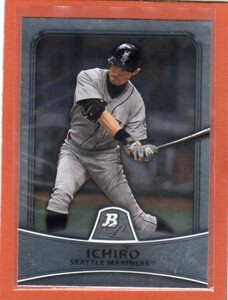 ●イチロー　カード　Vol.1107　2010BOWMAN PLATINUM #44　シアトル・マリナーズ