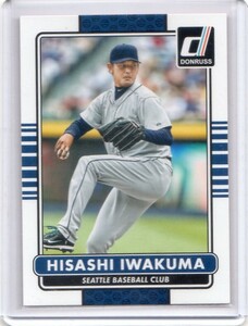 ●岩隈久志　カード　Vol.93　2015PANINI DONRUSS BASEBALL #157　シアトル・マリナーズ