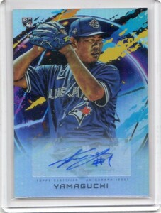 ■山口俊　カード　Vol.3　2020TOPPS FIRE AUTOGRAPH #FA-SY　公式直筆サイン　ルーキー　トロント・ブルージェイズ