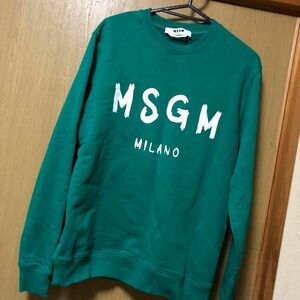 MSGM エムエスジーエム トレーナー スウェット　エムエスジイエム