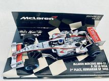 1/43 Minichamp McLaren Mercedes マクラーレン メルセデス MP4-21 #4 P.デラ.ロサ 2nd Hungarian GP 2006_画像7