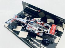 1/43 Minichamp McLaren Mercedes マクラーレン メルセデス MP4-21 #4 P.デラ.ロサ 2nd Hungarian GP 2006_画像6