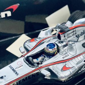 1/43 Minichamp McLaren Mercedes マクラーレン メルセデス MP4-21 #4 P.デラ.ロサ 2nd Hungarian GP 2006の画像9