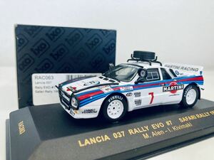 1/43 IXO ランチア ラリー 037 Evo #7 M.アレン サファリラリー 1984