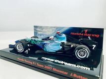 【送料無料】1/43 Honda特注 Minichamps ホンダ Showcar 2007 (RA106-RA107) #7 J.バトン 2007_画像2