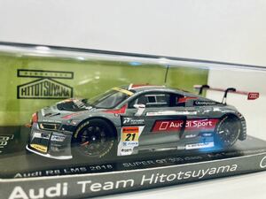 【送料無料】1/43 Spark アウディ R8 LMS Audi Team Hitotsuyama #21 R.ライアン-富田竜一郎 スーパーGT300 2018