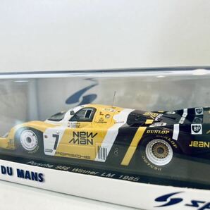 【送料無料】1/43 Spark Newman Porsche ポルシェ 956 #7 H.シュタック-P.バリラ-J.ウィンター Winner Le Mans 1985の画像2